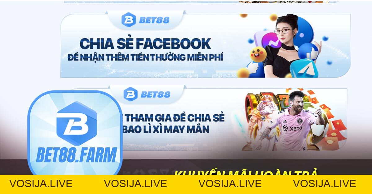 Bet88 Và Các Khuyến Mãi Siêu Hấp Dẫn Không Nên Bỏ Lỡ - bet88.farm - vosija