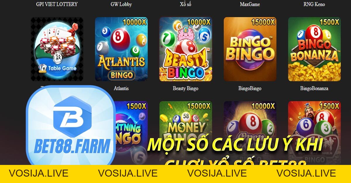 Xổ Số BET88 – Tiêu Chuẩn Xổ Số Hiện Đại - bet88.farm - vosija