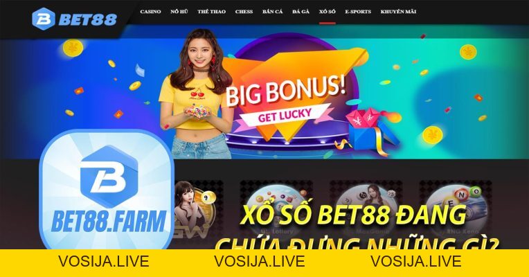 Xổ số - bet88.farm - vosija