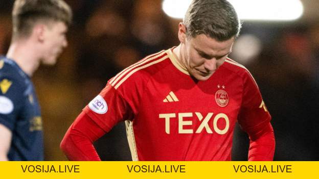 Dundee 1-0 Aberdeen: Dons 'in trouble' after defeat at Dens Park - bet88.farm - vosija