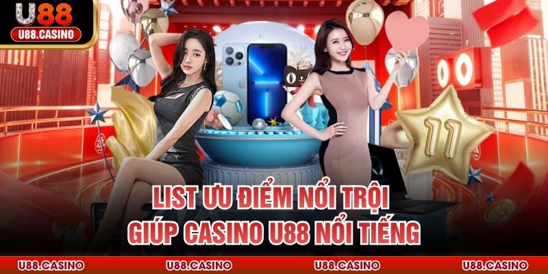 Casino U88 - Sòng Bạc Đẳng Cấp Với Tỷ Lệ Thưởng Cạnh Tranh - vosija